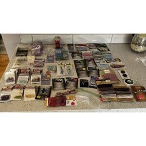 Large lot Jewelry Making Supplies Mixed Beads Findings Charms Gemstones Most NEW